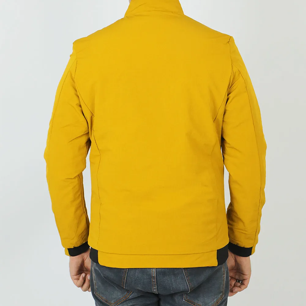 Men's Reversible Jacket - Mustard & Yellow