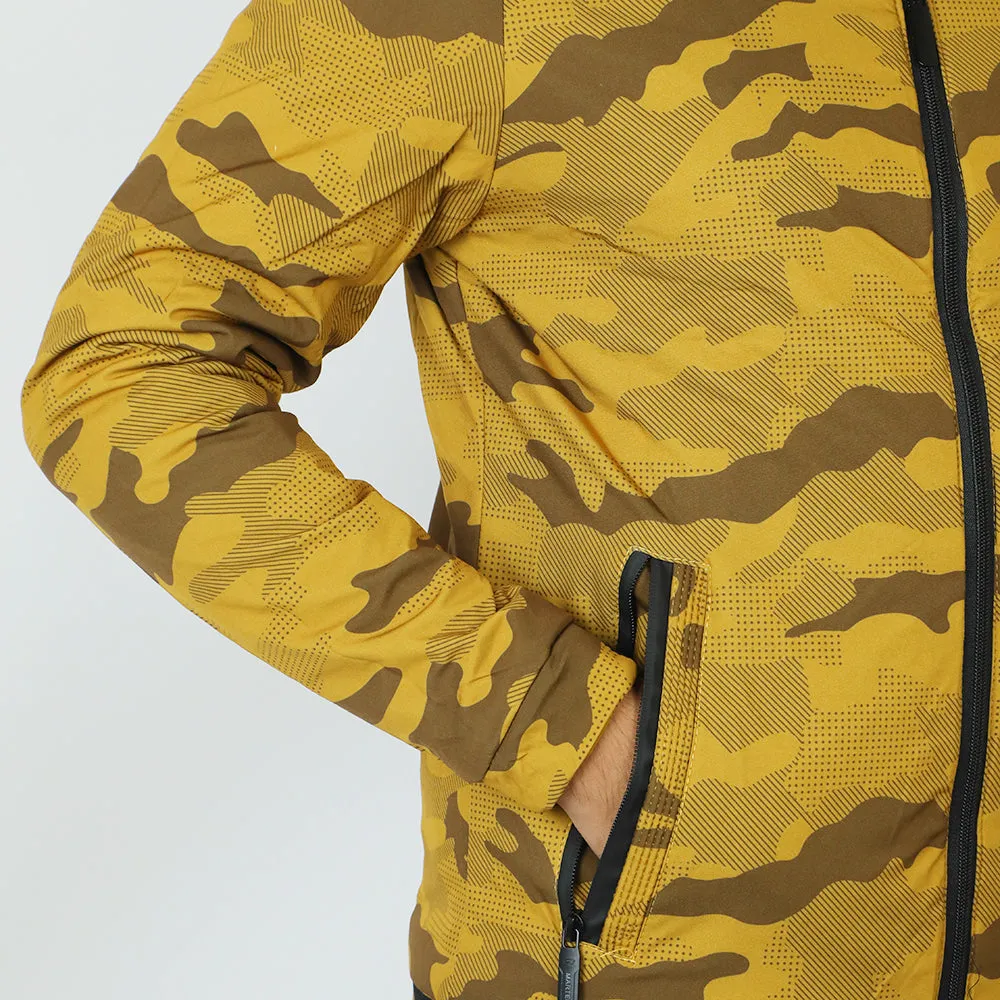 Men's Reversible Jacket - Mustard & Yellow