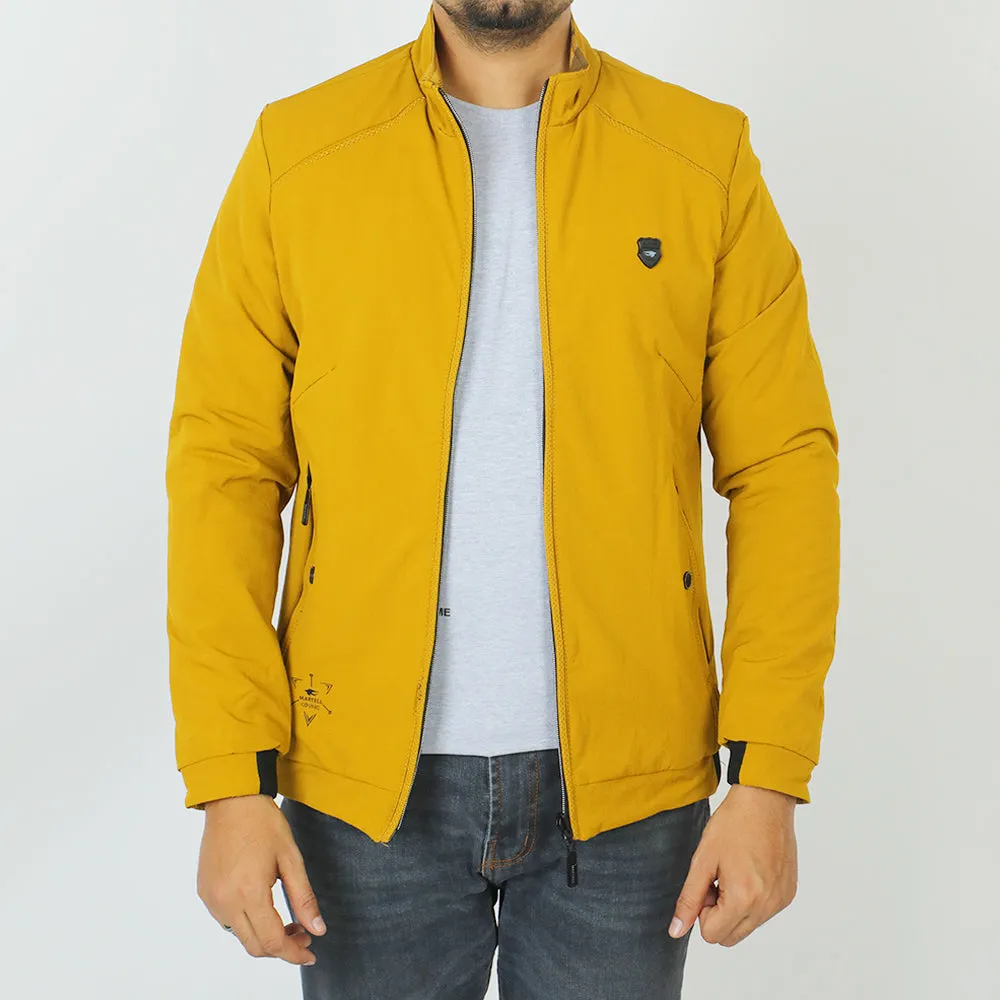 Men's Reversible Jacket - Mustard & Yellow