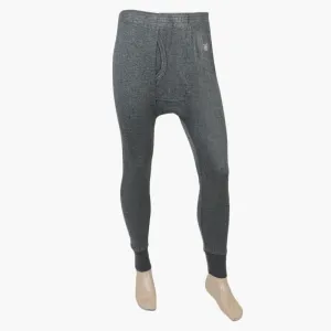Men's Woolen Pajama - Dark Grey