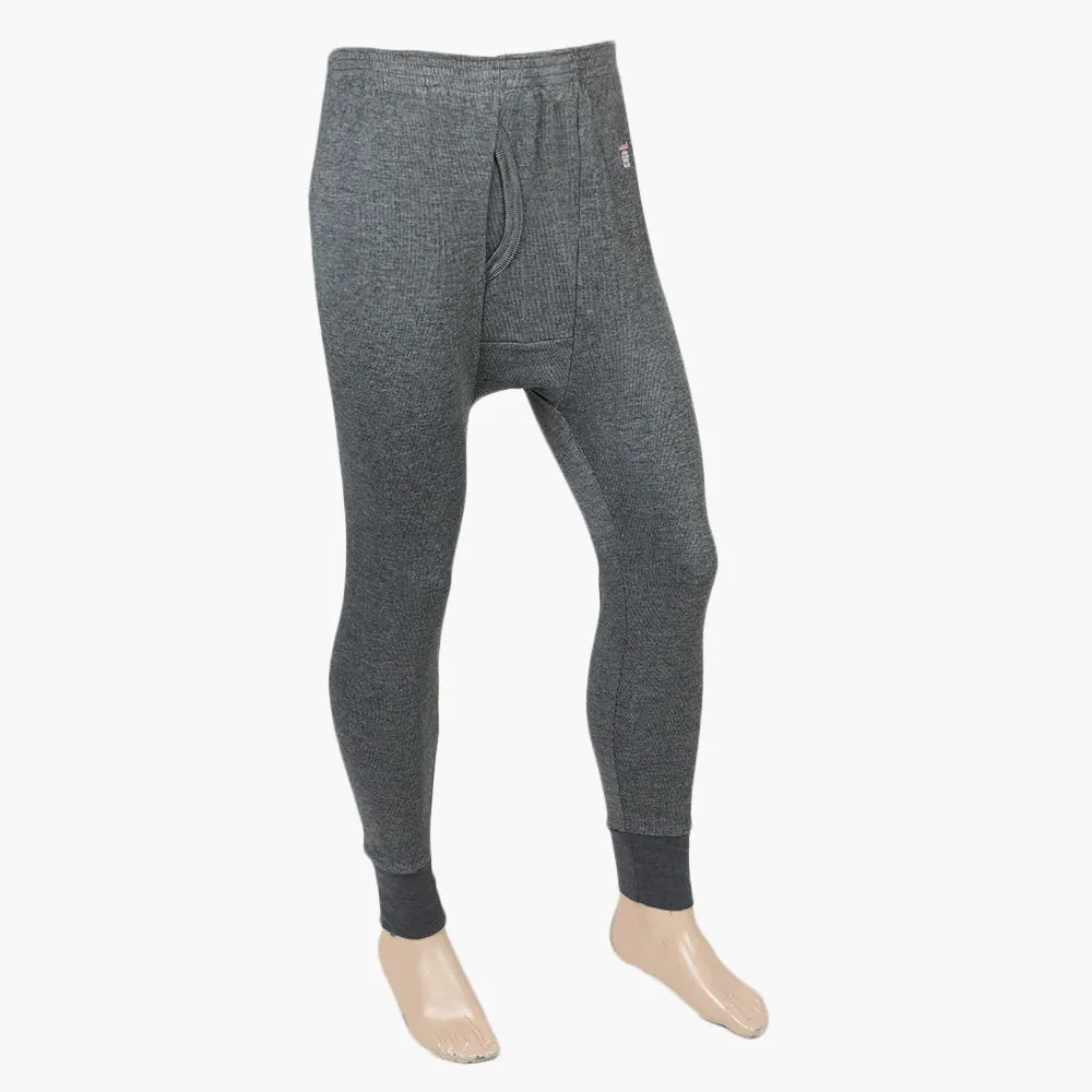 Men's Woolen Pajama - Dark Grey