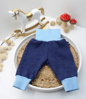 Merino Wool Winter Baggy Pants - Jeans 1 - 3 Years