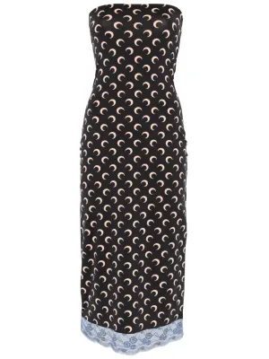 Moon bustier dress