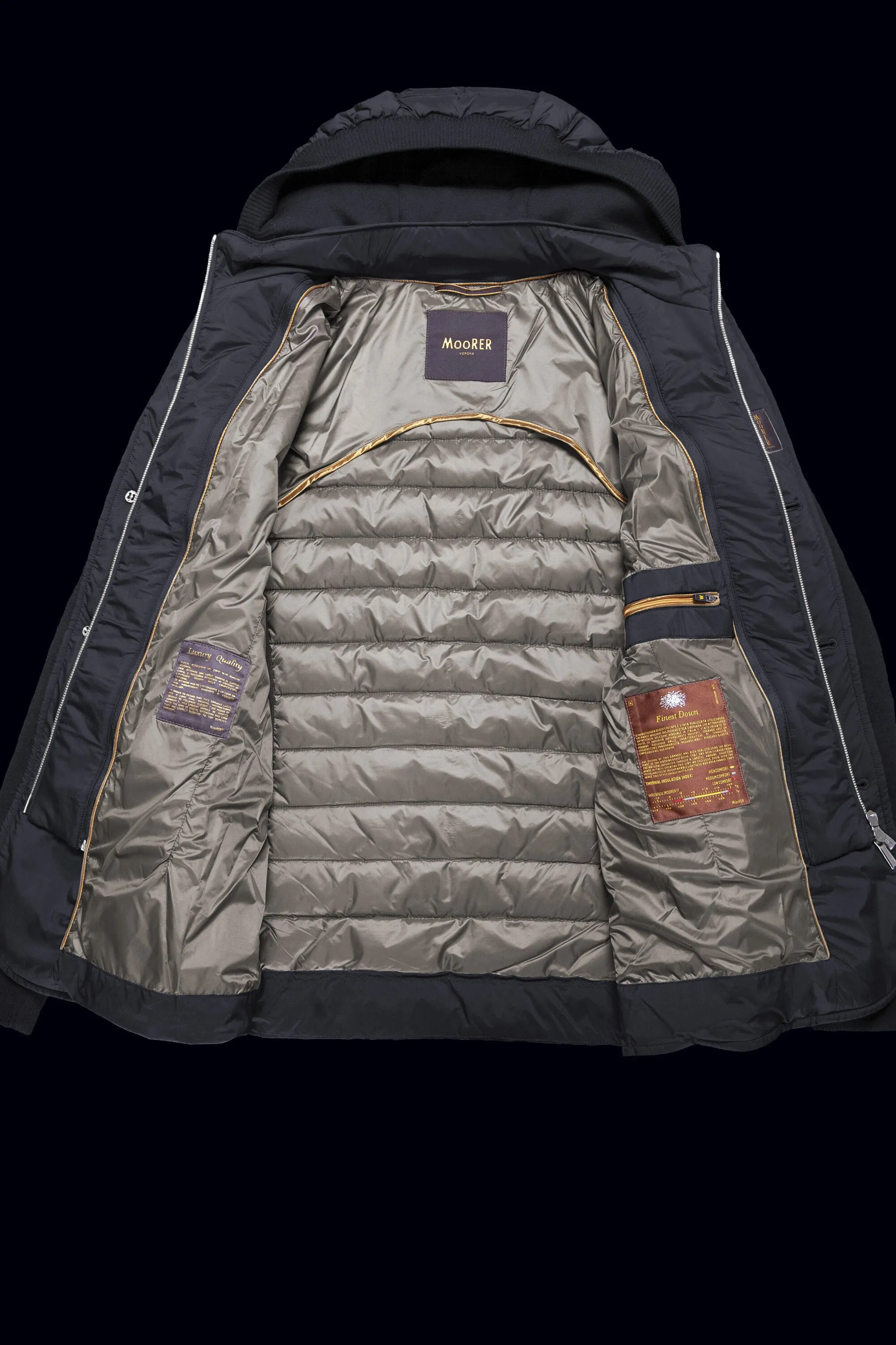 MooRER Massimo S3Z Outerwear | Black
