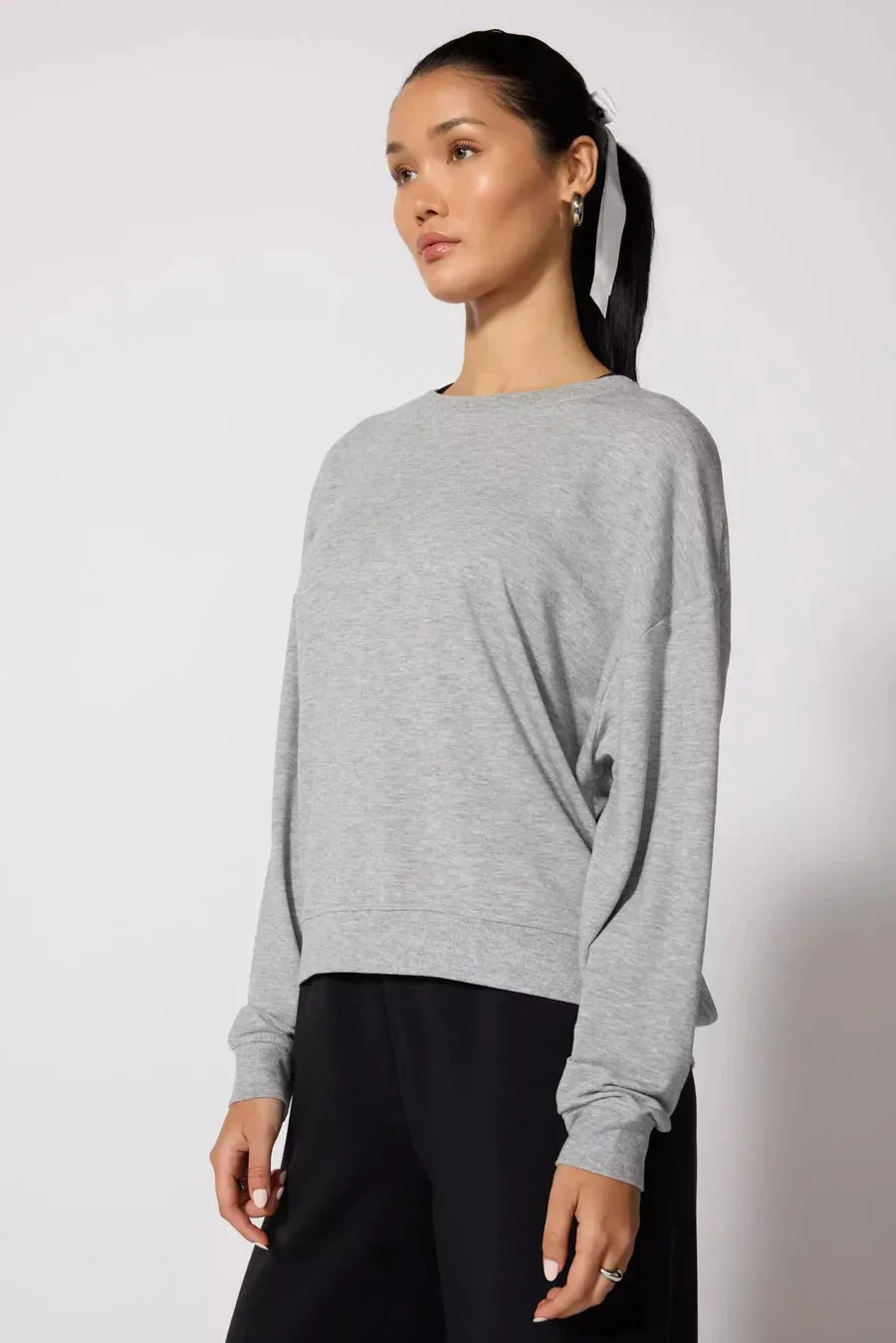 MPG Tops - Women's Serene Crew Neck Relaxed Pullover