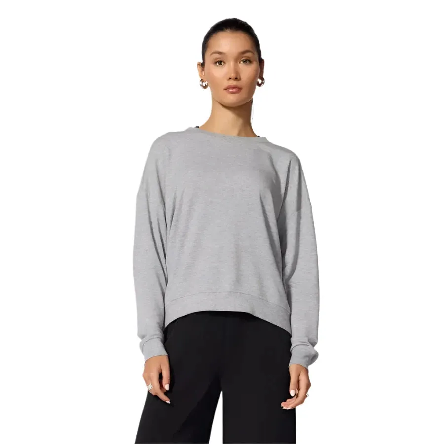 MPG Tops - Women's Serene Crew Neck Relaxed Pullover