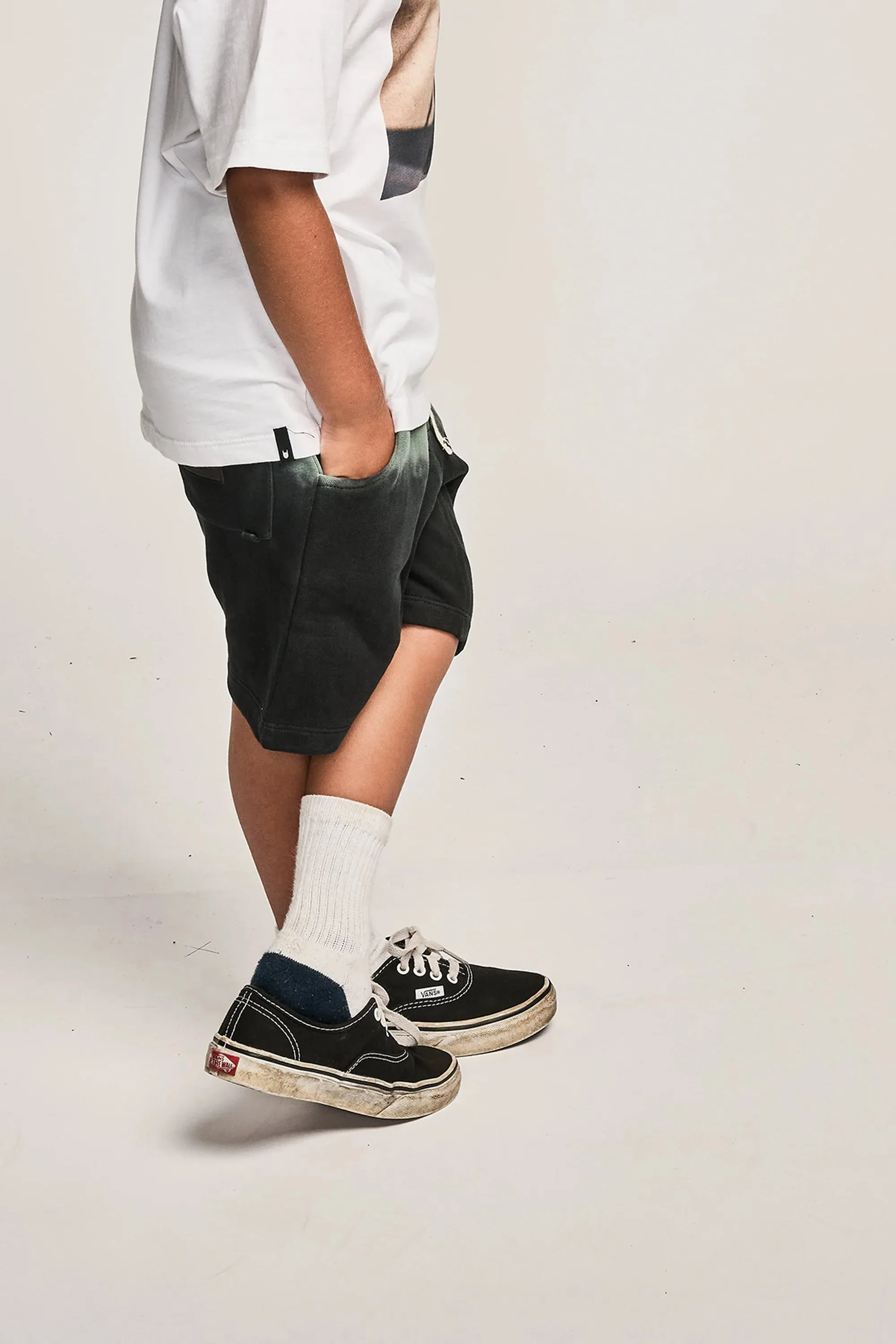 Munsterkids- MUDME SHORT new green