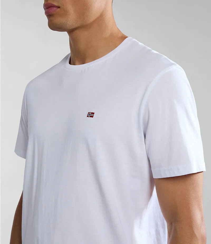 Napapijiri New Salis T-shirt Bright White
