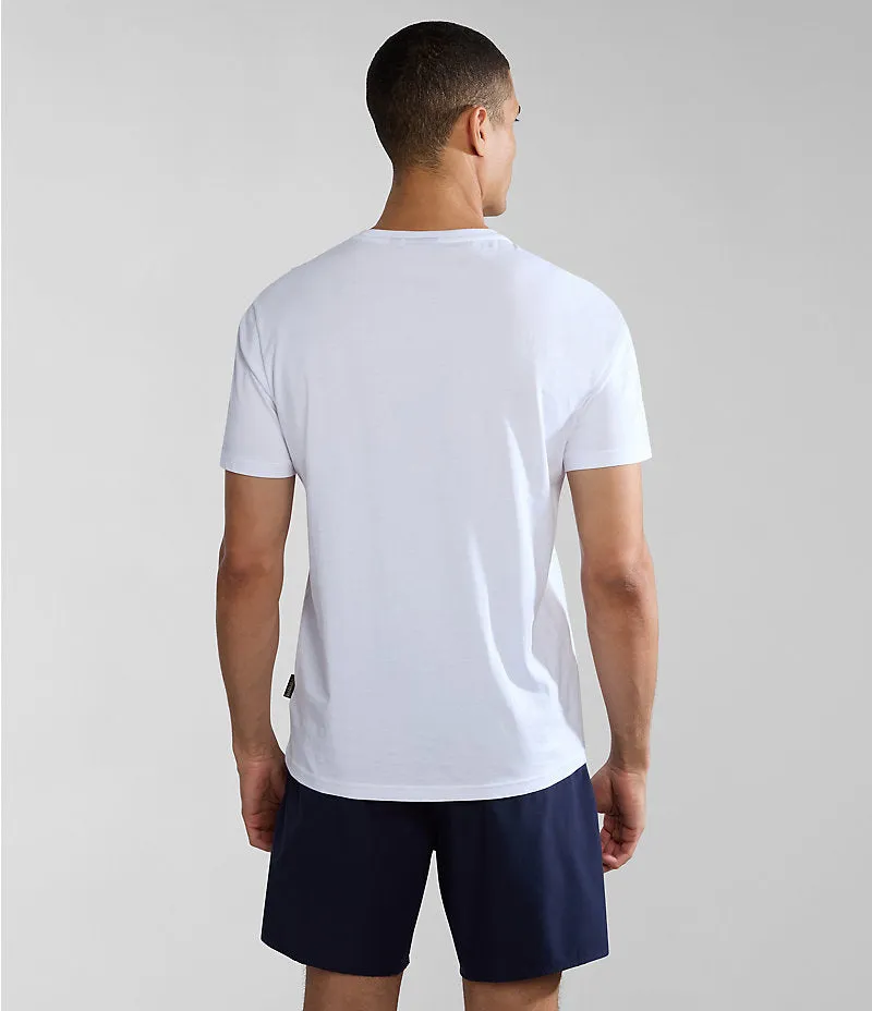 Napapijiri New Salis T-shirt Bright White