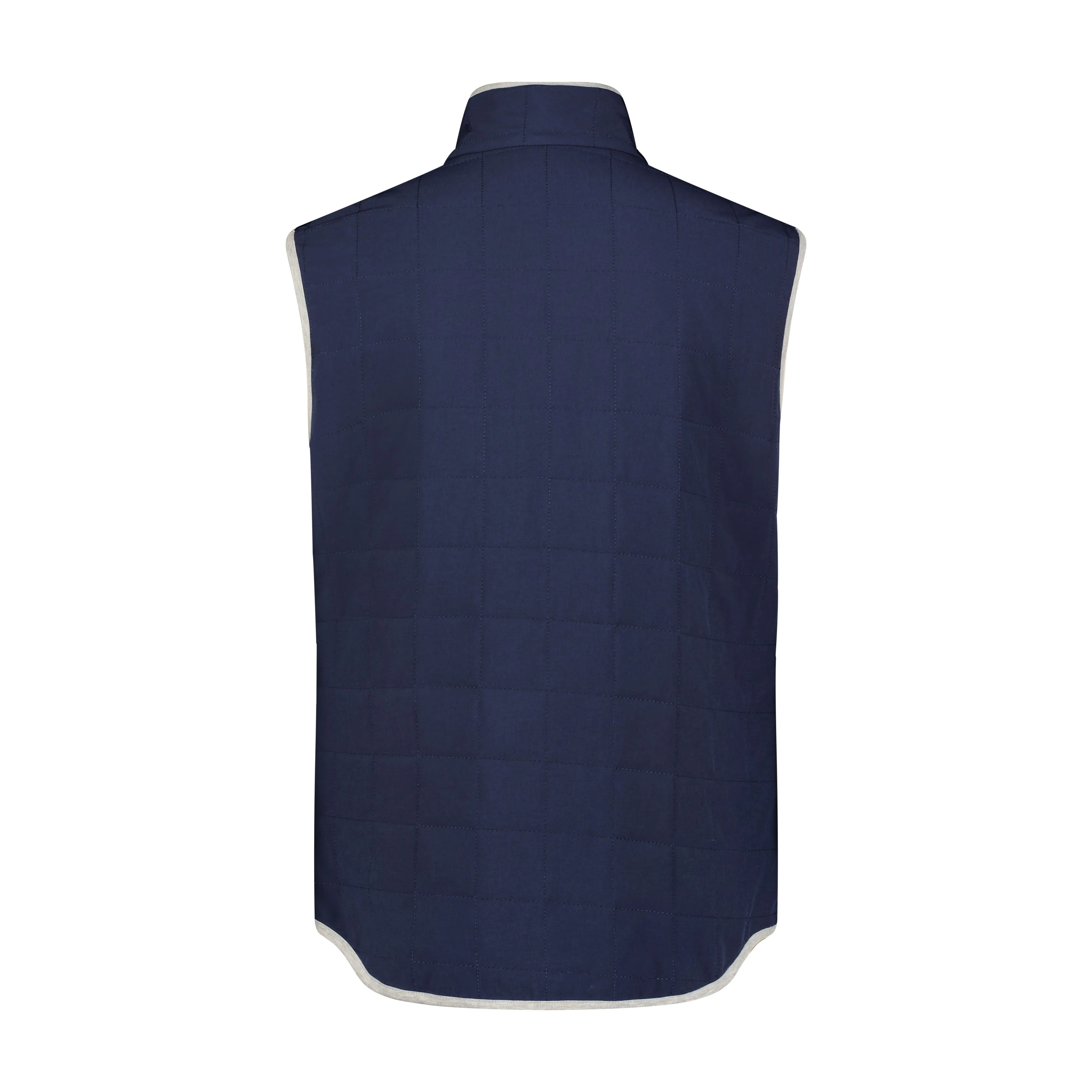 Navy Lightweight Quilted Vest