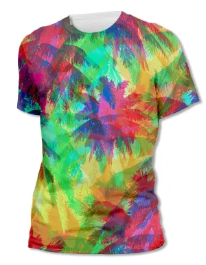 Neon Palms - Unisex All-Over Print Tee