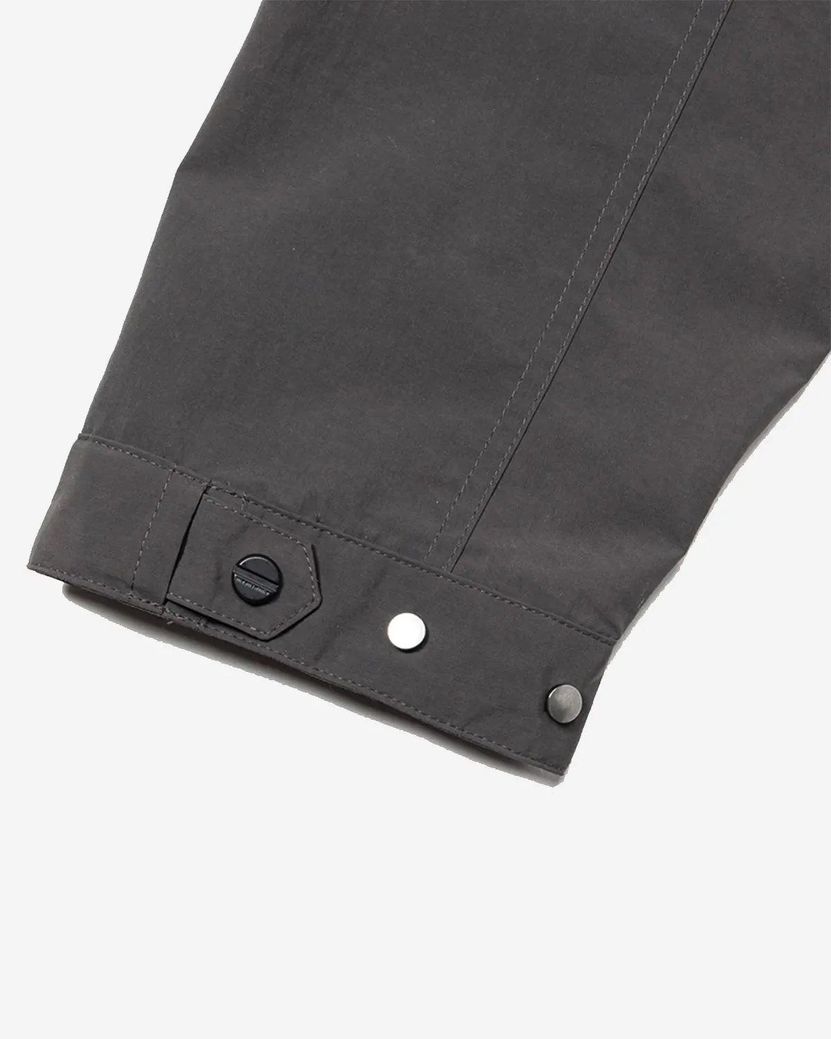 Neutral Hooded Blouson - Charcoal