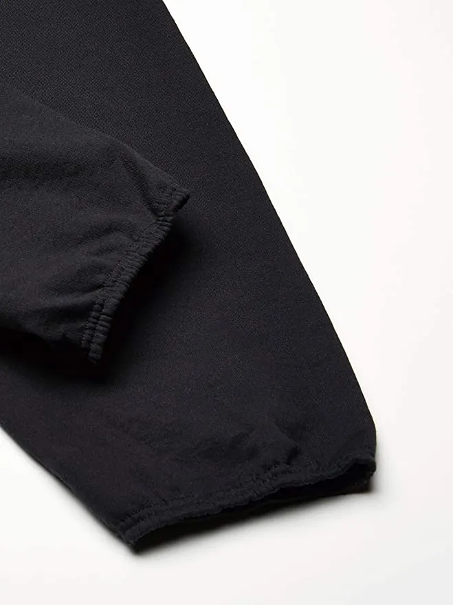 New Hanes Women's Ecosmart Fleece Sweatpant with cinch bottoms, Black, Sz L! Ultra Cozy