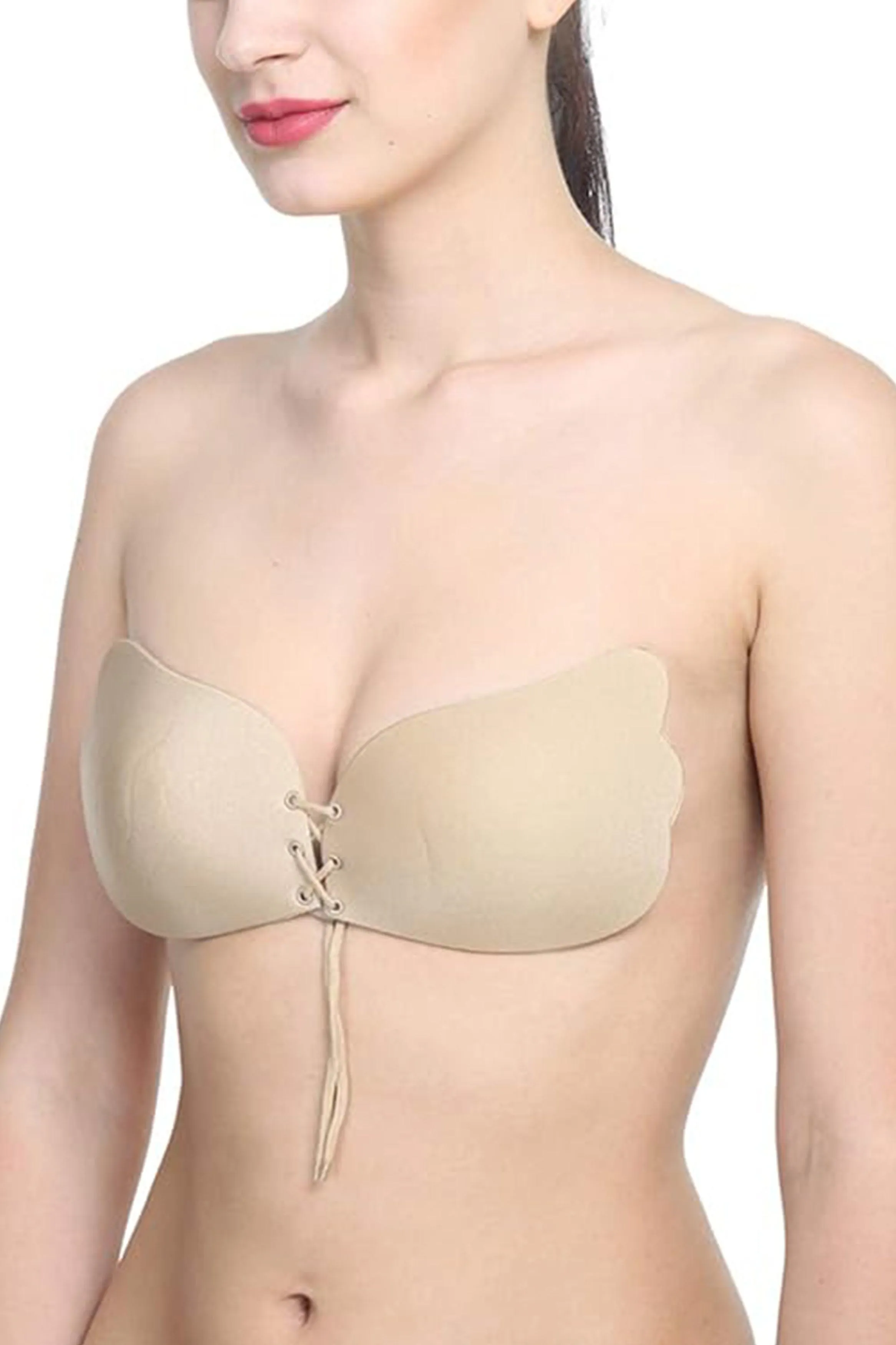 Nude Adhesive Backless Bra