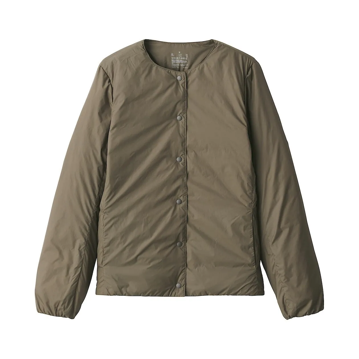 Nylon Lightweight No collar Down jacket