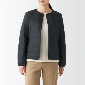 Nylon Lightweight No collar Down jacket