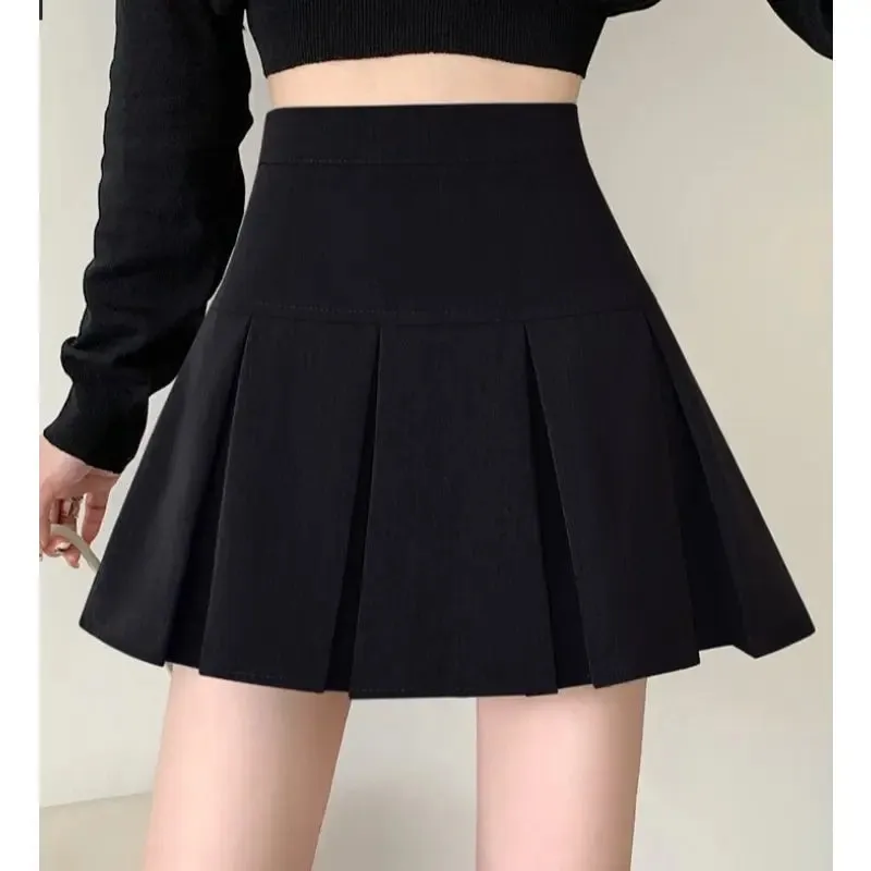 Obsidian Phoenix Pleated A-Line Short Skirt