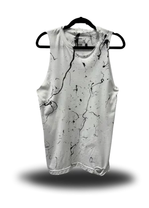 OIL ROAD RASH WHITE TANK TOP 1.0