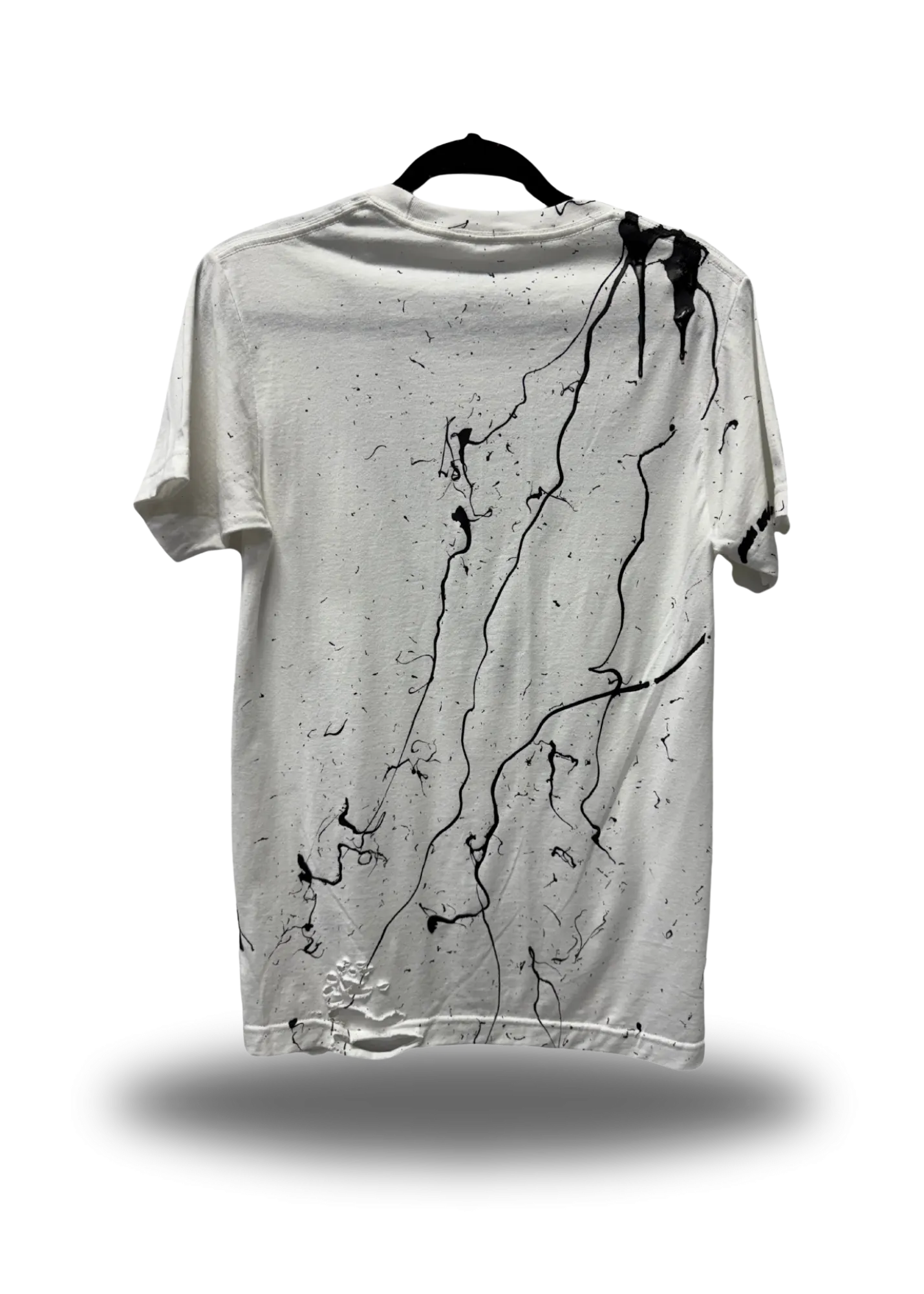 OIL ROAD RASH WHITE TEE - 1.0