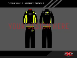 OneX USA Custom Racer Jacket & Sweatpants Tracksuit