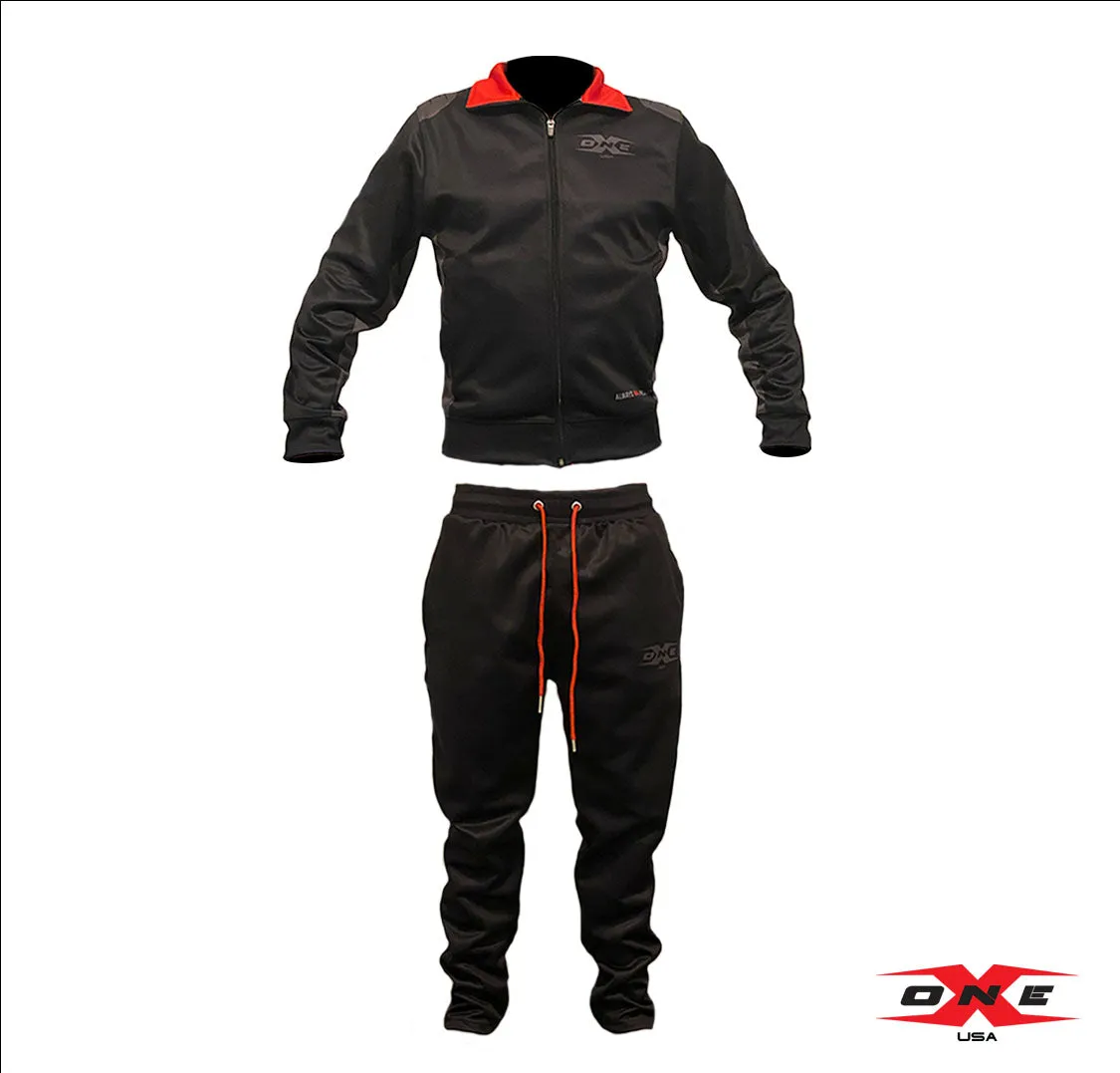 OneX USA Custom Racer Jacket & Sweatpants Tracksuit