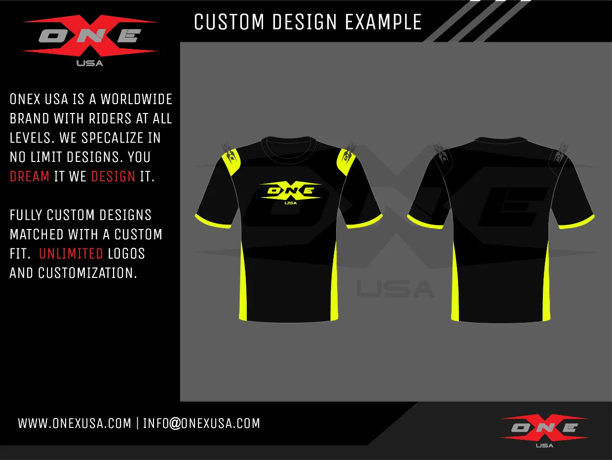 OneX USA Custom Racer T-Shirt