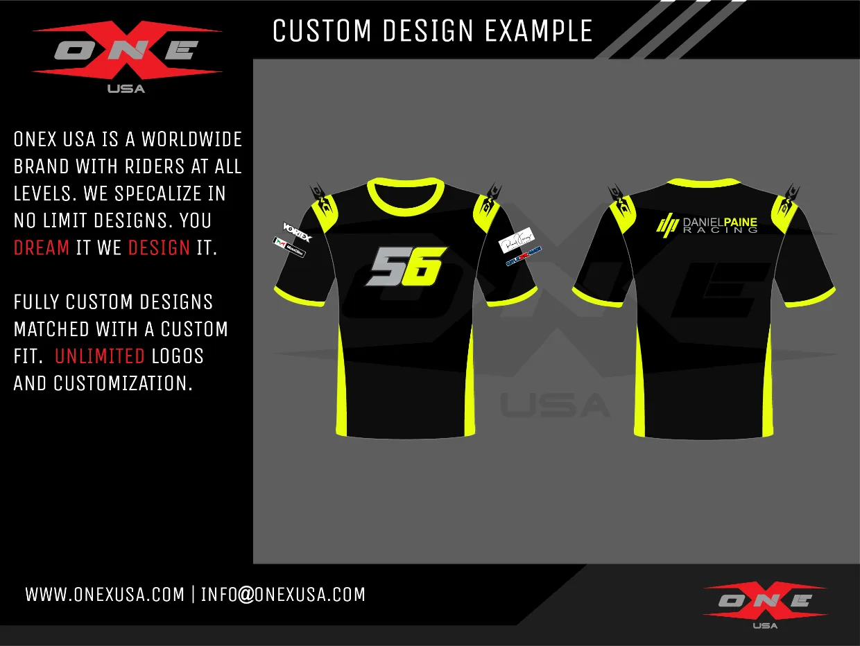OneX USA Custom Racer T-Shirt