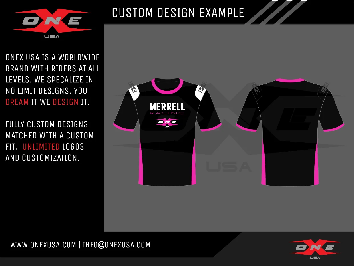 OneX USA Custom Racer T-Shirt
