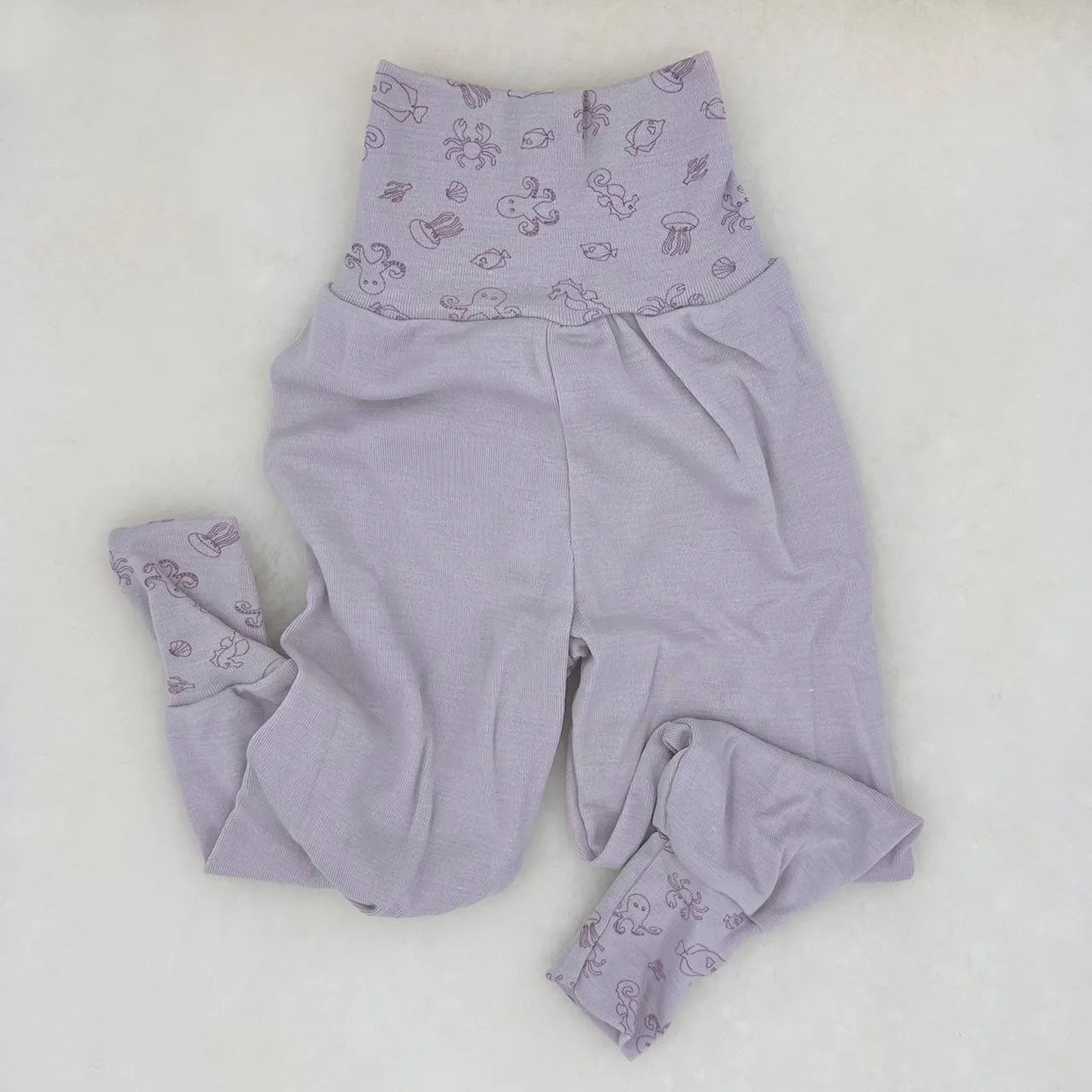 OUTLET ENGEL Organic Wool/Silk Baby Pants in PASTELS