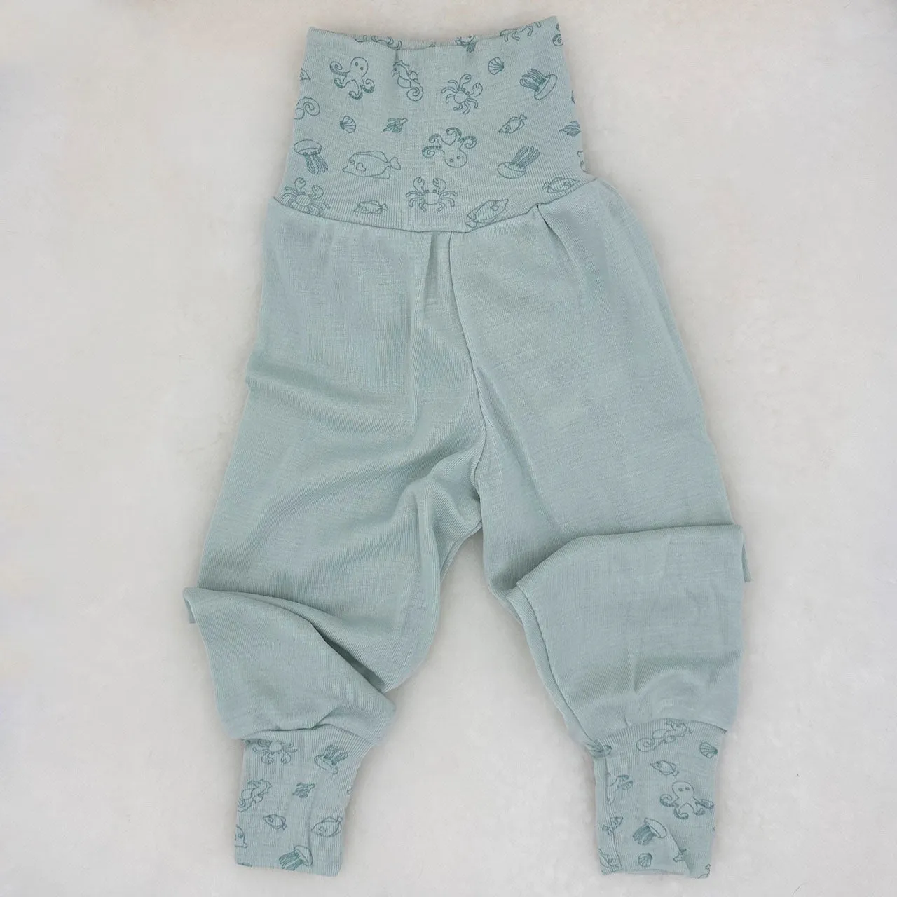 OUTLET ENGEL Organic Wool/Silk Baby Pants in PASTELS