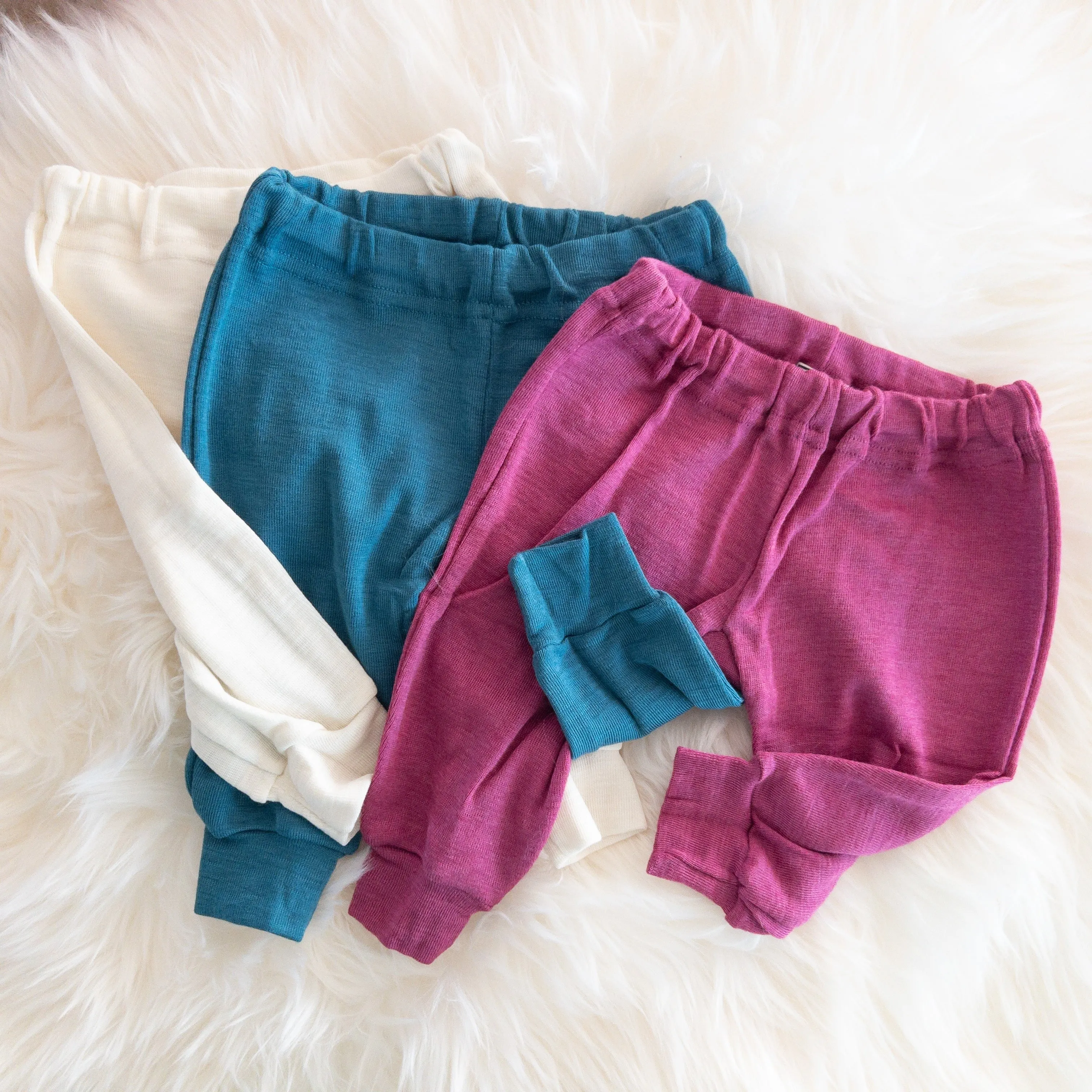 OUTLET HOCOSA Organic Wool/Silk Baby Pants