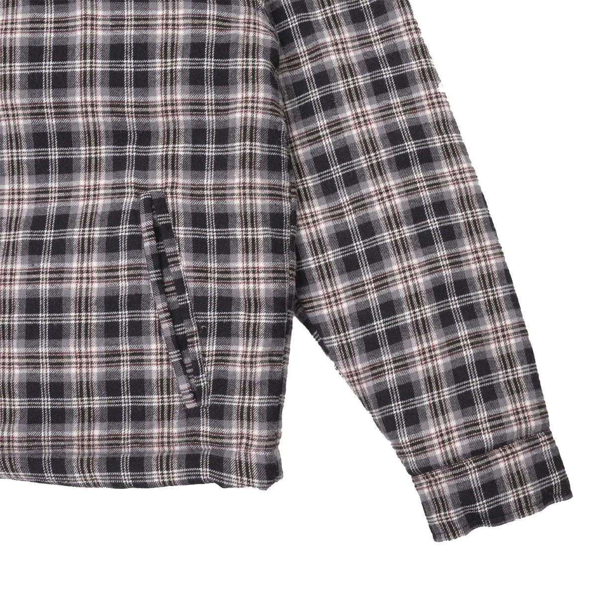 Pass~Port - Antler Zip Flannel Black/Red
