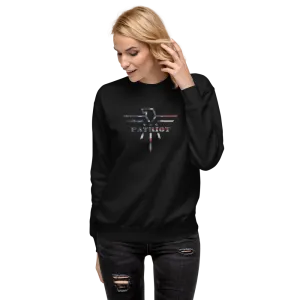 Patriot Eagle Logo RWB Flag Fleece Pullover
