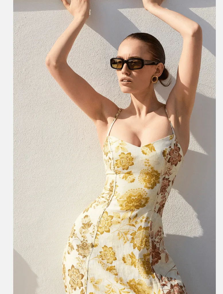 Pepper Maxi Dress  - Golden Nectar