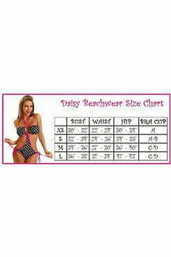 Pin-Up Striped Pucker Back Bikini