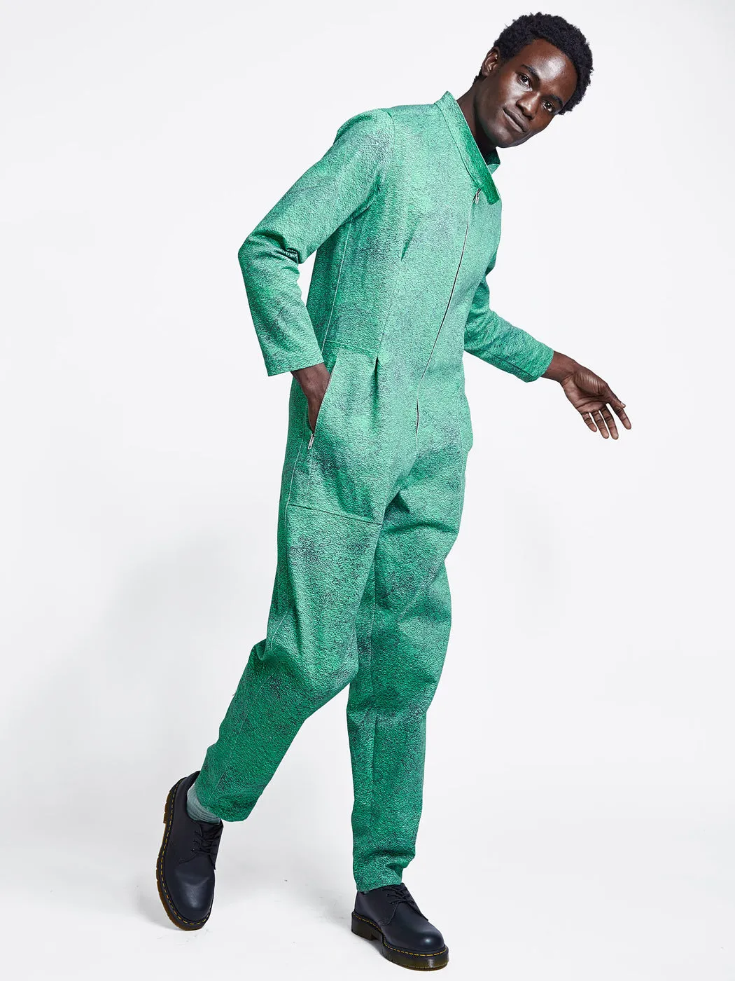 Pleat Tuck Jumpsuit