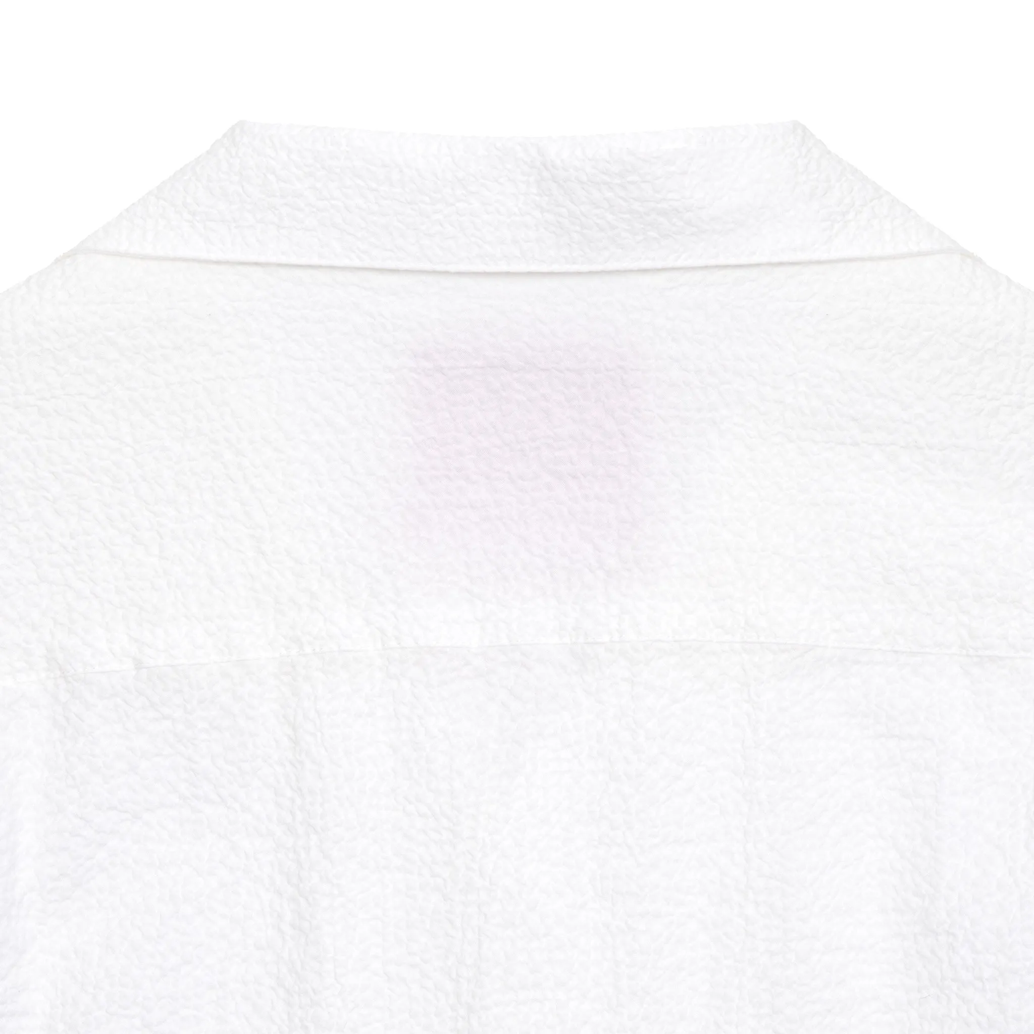 Portuguese Flannel Flame Camp Collar Shirt in White
