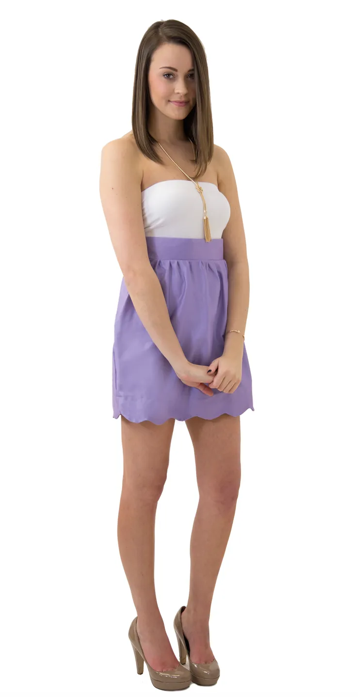 {Pre-Order} The Aly Scallop Skirt Made-to-Order