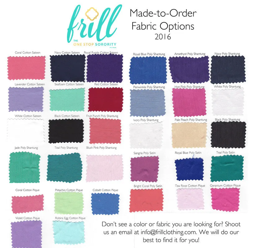 {Pre-Order} The Aly Scallop Skirt Made-to-Order