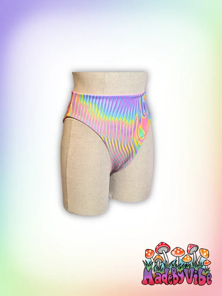 Prismatic High Waisted Bottoms - Ready to Ship