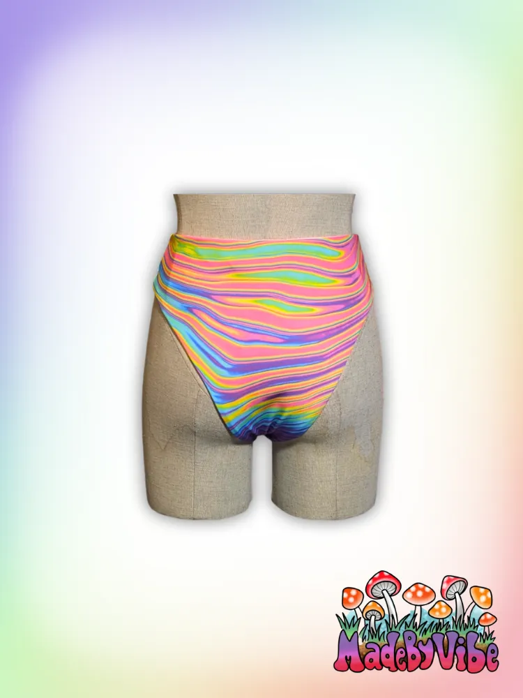 Prismatic High Waisted Bottoms - Ready to Ship