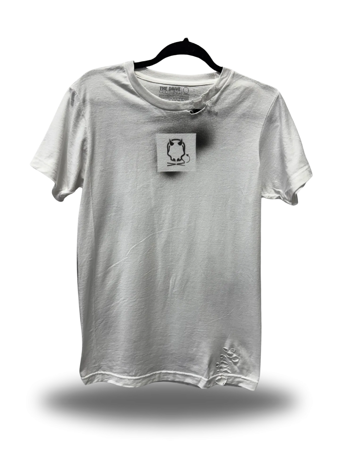 PUNK OL LADY WHITE TEE