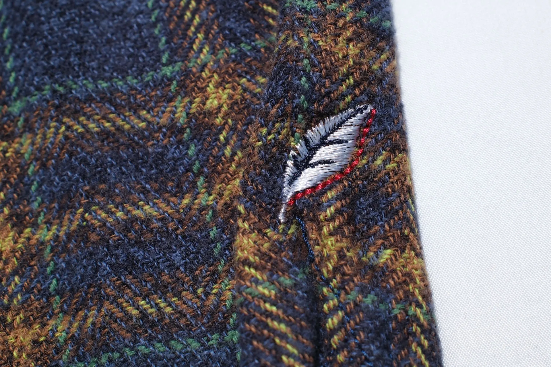 Pure Blue Japan 11oz "Cotton Tweed" Flannel Early Workshirt (Navy)