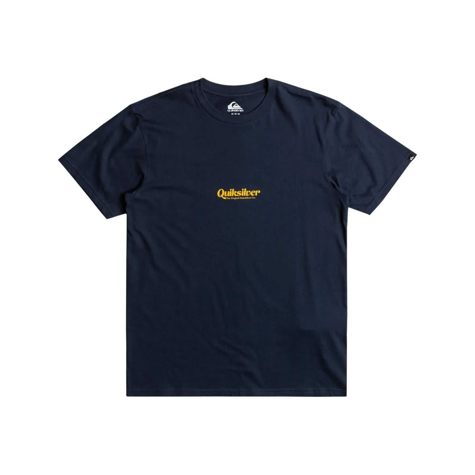 Quiksilver Mens QS Simple Lettering Graphic T-Shirt