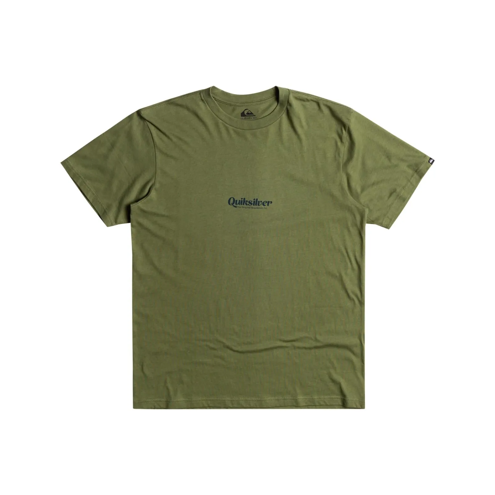 Quiksilver Mens QS Simple Lettering Graphic T-Shirt