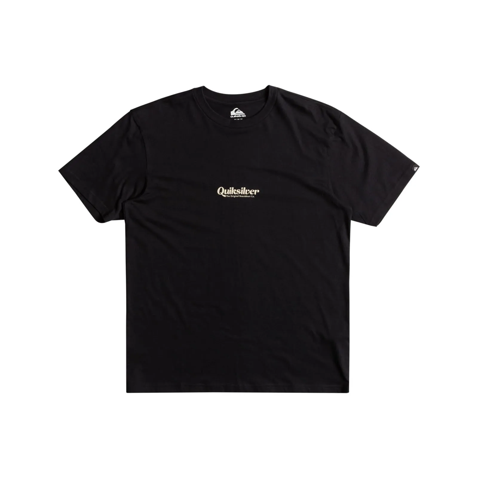 Quiksilver Mens QS Simple Lettering Graphic T-Shirt