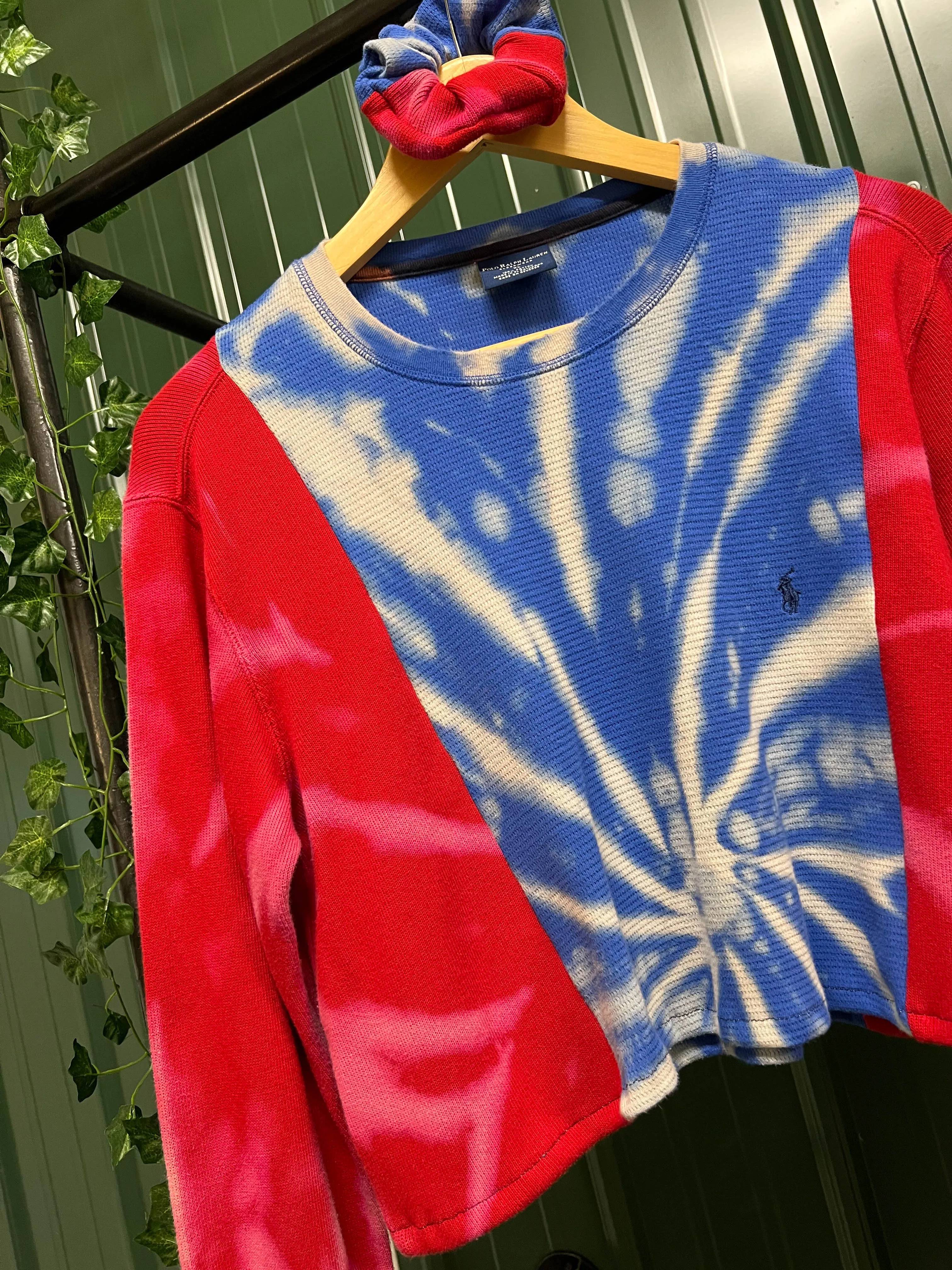 "1 of 1" Ralph Lauren Thermal Dye Crop Set (M)