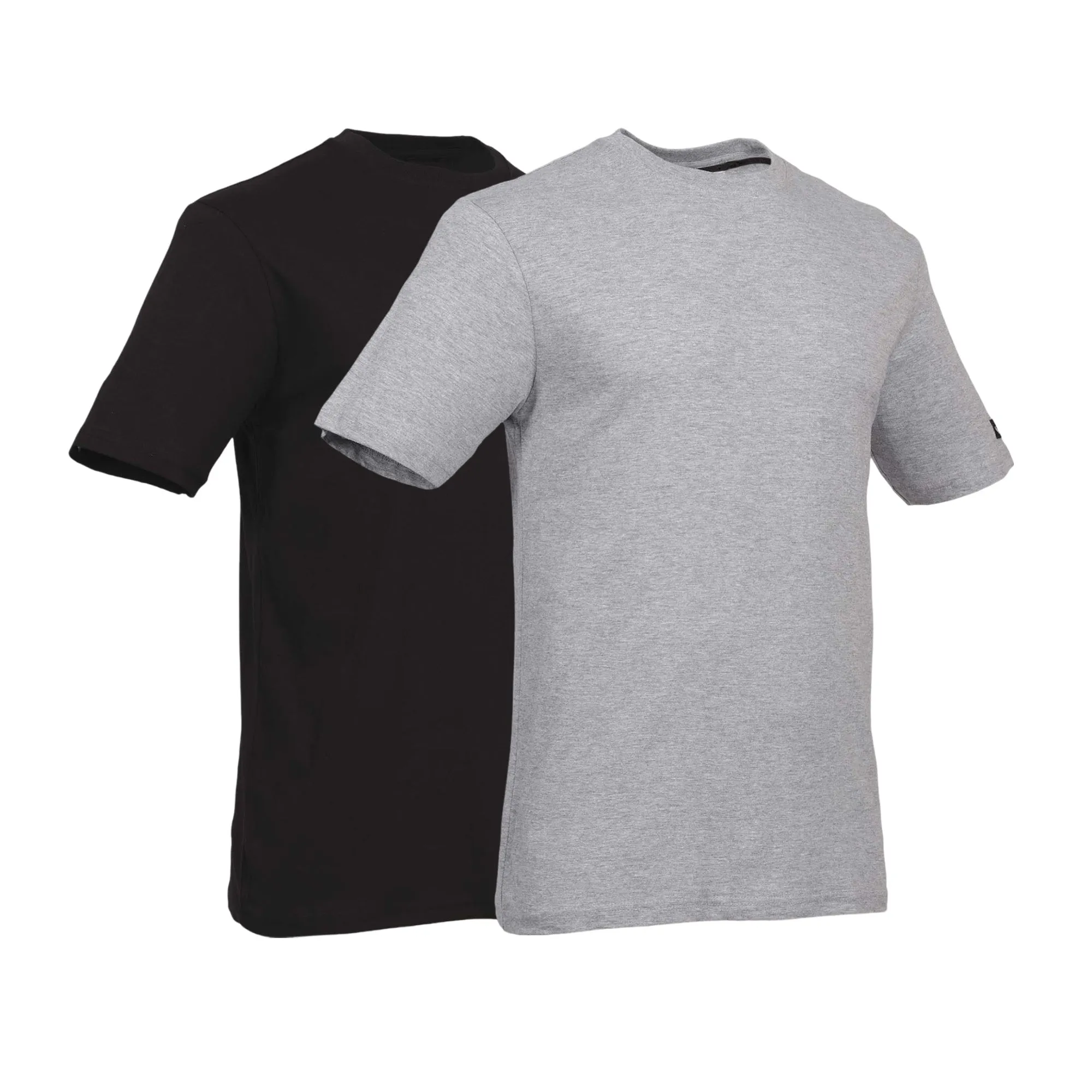 RACING - Lot de 2 T-SHIRTS MANCHES COURTES DE TRAVAIL - 1211 | Gris / Noir