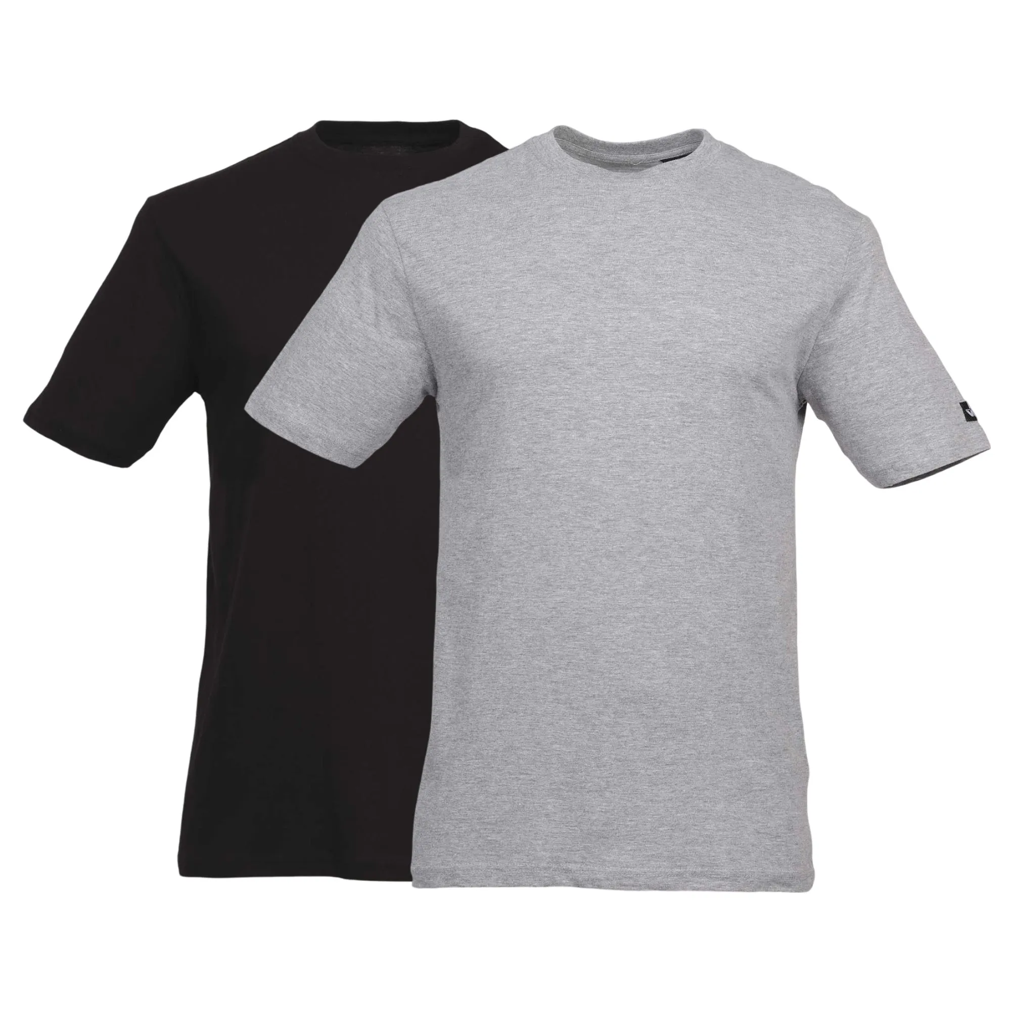 RACING - Lot de 2 T-SHIRTS MANCHES COURTES DE TRAVAIL - 1211 | Gris / Noir