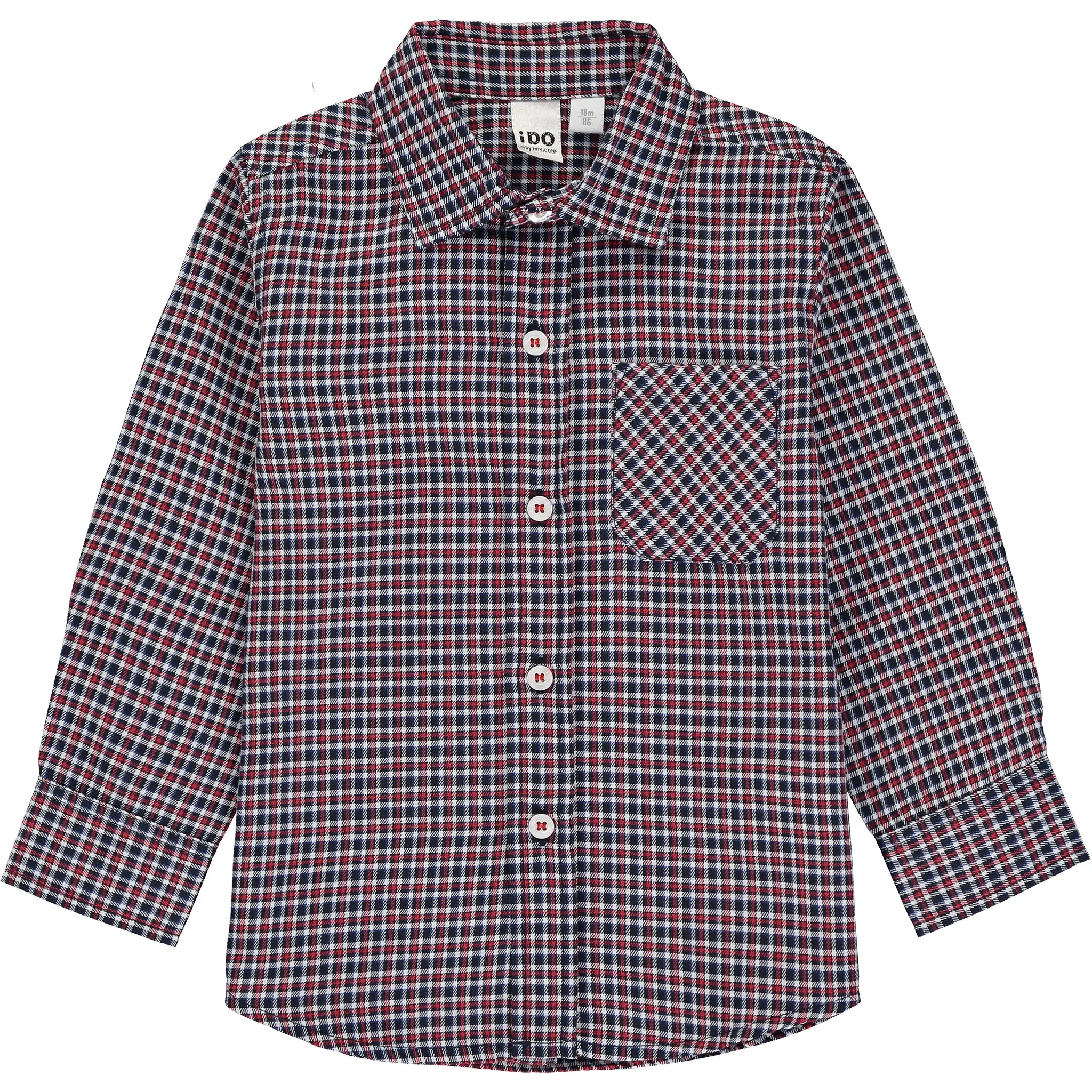 Red & Blue Checked Shirt